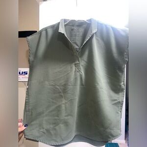 Figs Moss Rafaela scrub top